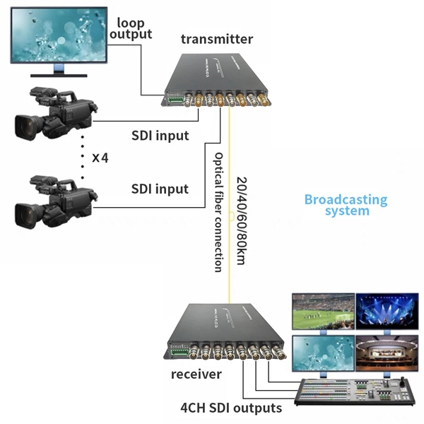 How many gigabytes does the optical module have