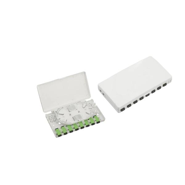 Wiring of distribution box with cable tray