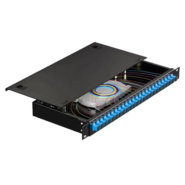 Fiber optic patch panel lighting