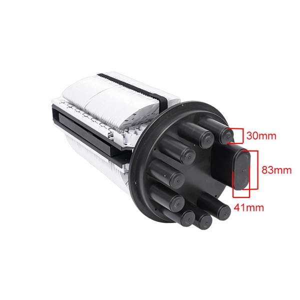 Horizontal double-ended junction box