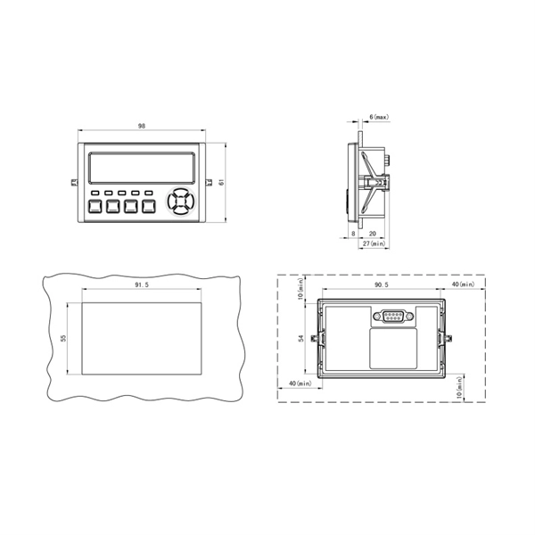 Standard Height of Distribution Box Support