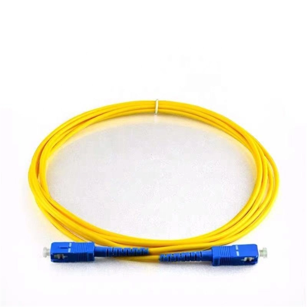 Connect the optical module to the fiber optic patch cord