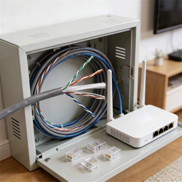 How to connect another router to a mobile fiber optic connection 