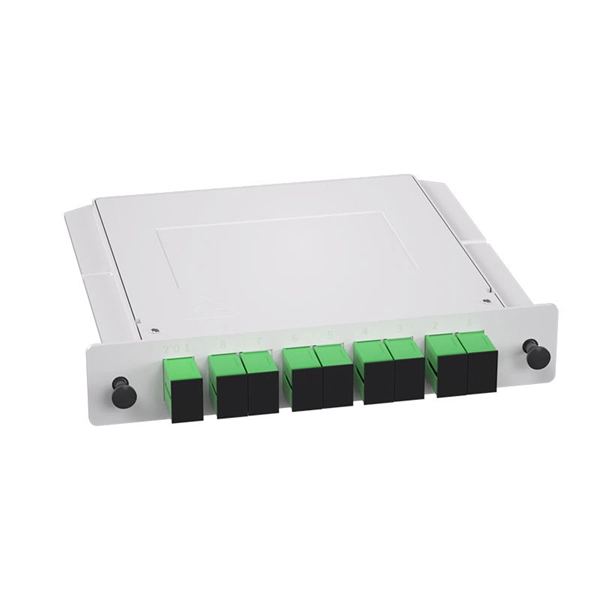 Instability after telecommunications fiber optic splitter