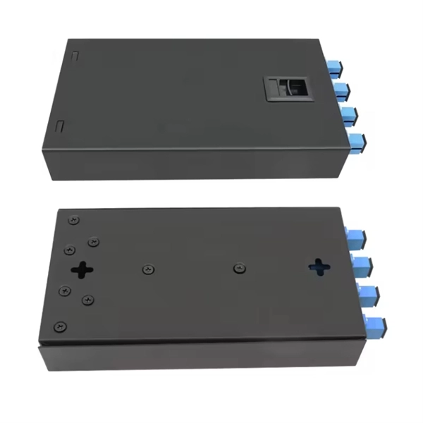 What material is the fiber optic cable distribution cabinet made of